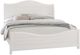 Vaughan-Bassett Cool Farmhouse Soft White King Sleigh Bed-0