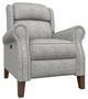 Best® Home Furnishings Customizable Joanna Power High Leg Recliner with Power Tilt Headrest and Dark Walnut Legs-0