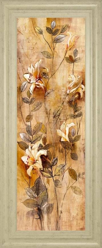 Classy Art Candlelight Lilies I by Douglas Wall Art-0