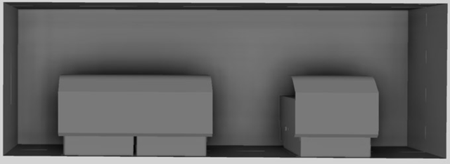 Vent-A-Hood® 60" Gunsmoke Contemporary Wall Mounted Range Hood-3