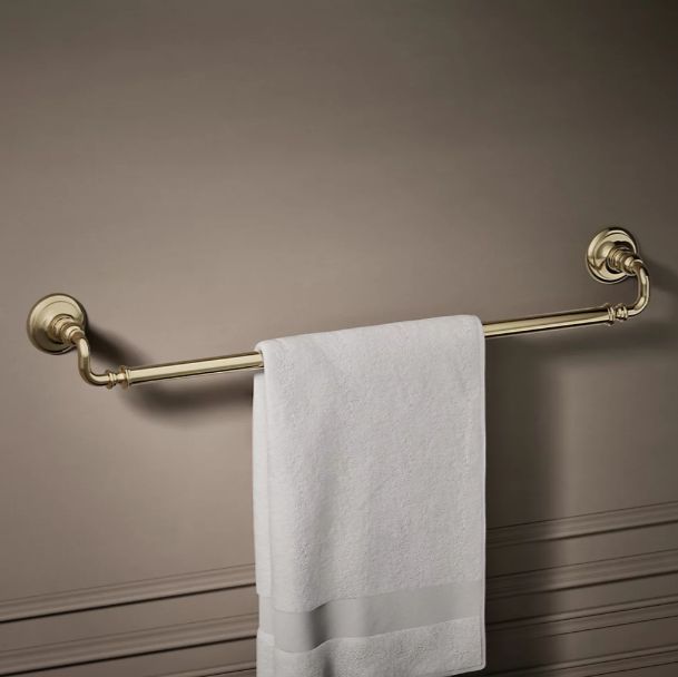 KOHLER® Artifacts® Vibrant French Gold 30" Towel Bar-1