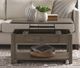 Null Furniture Brown Cocktail Table-0