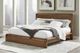 Modus Furniture Totes English Walnut Eastern King Platform Bed-1