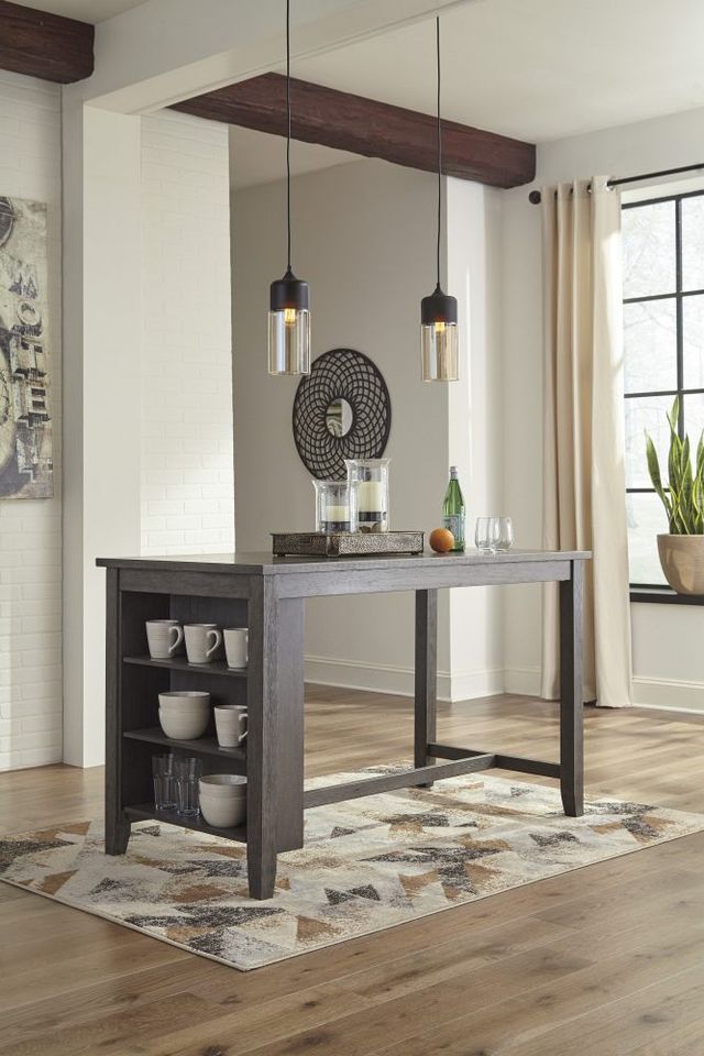 Signature Design by Ashley® Caitbrook Gray Counter Height Dining Table-2
