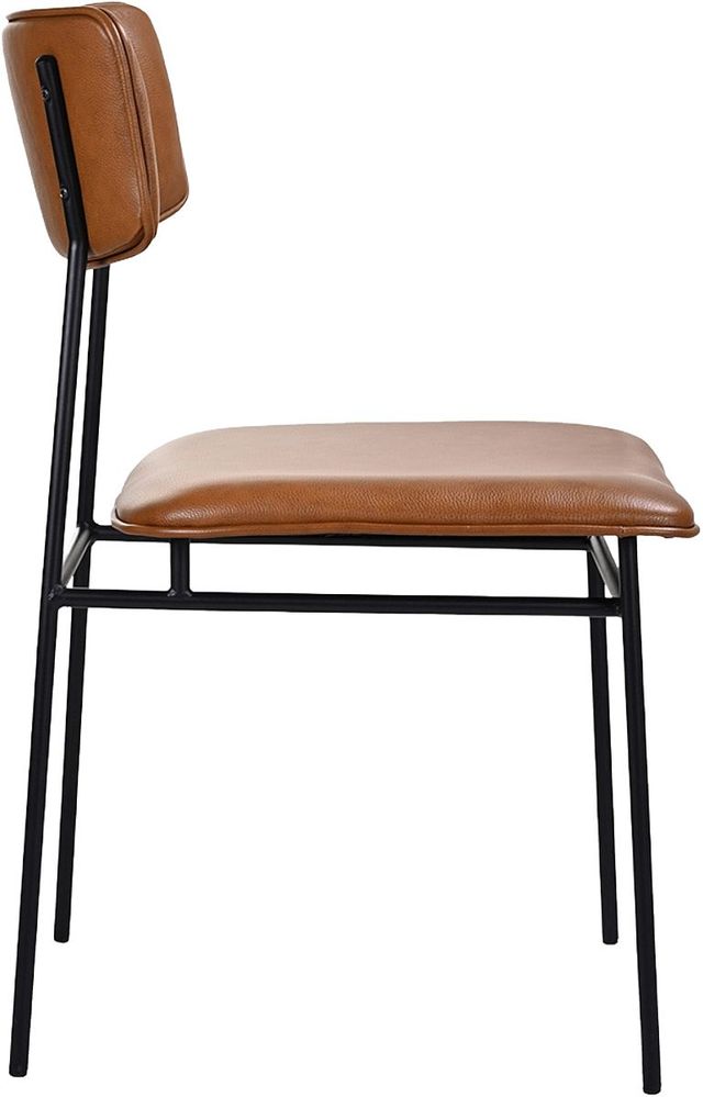 Moe's Home Collection Sailor 2-Piece Brown Dining Side Chair Set-1