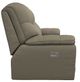 La-Z-Boy® Morrison Sable Power Reclining Loveseat with Headrest-2