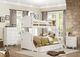 Homelegance® Clementine White Twin/Full Bunk Bed-1