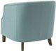 Olliix by Madison Park Dusty Aqua Ansley Chesterfield Barrel Chair-3