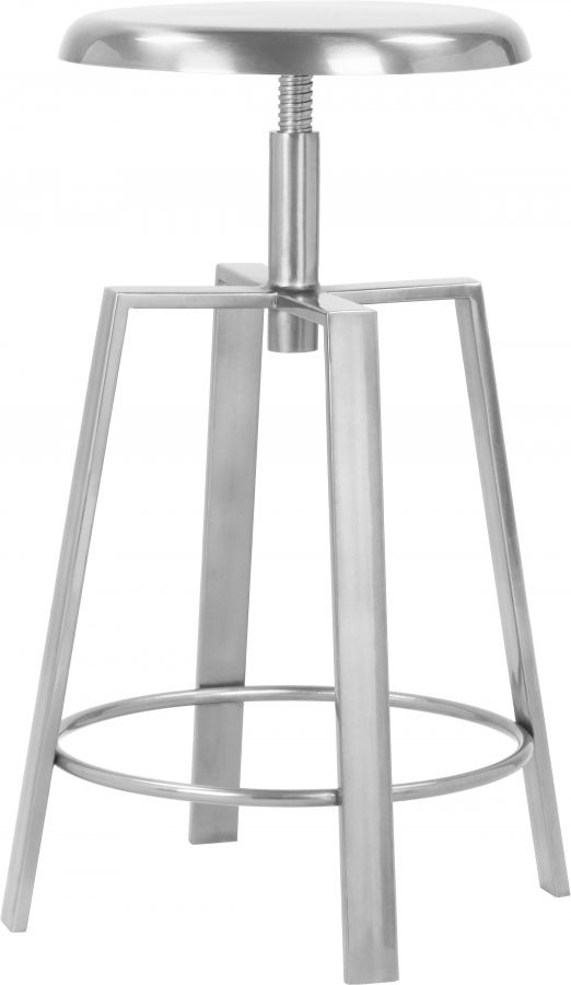 Meridian Furniture Lang Silver Counter Stool-1