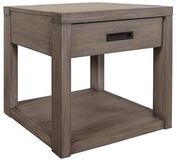 Riverside Furniture Riata Gray Wash Side Table-0