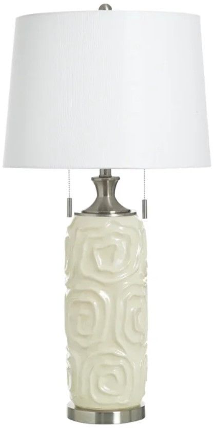 Stylecraft Kastov Cream Table Lamp-0