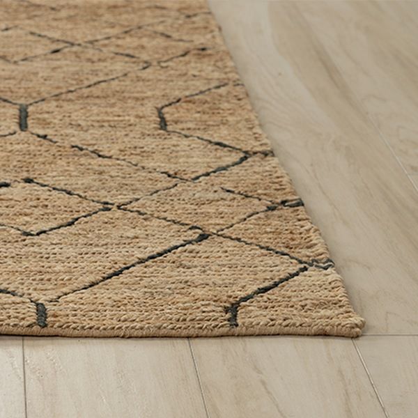Rizzy Home Bengal Neutral 8'x10' Rectangular Rug-1