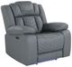 Global Furniture USA U7068 Gray Power Recliner Chair-0