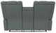 Best® Home Furnishings Customizable Seger Power Tilt Headrest Space Saver® Console Loveseat-3