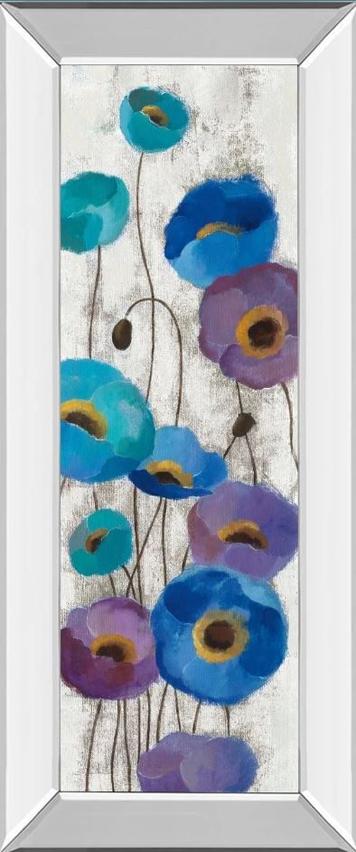 Classy Art Bold Aneomes Panel III by Silvia Vassilev Mirror Framed Wall Art-0