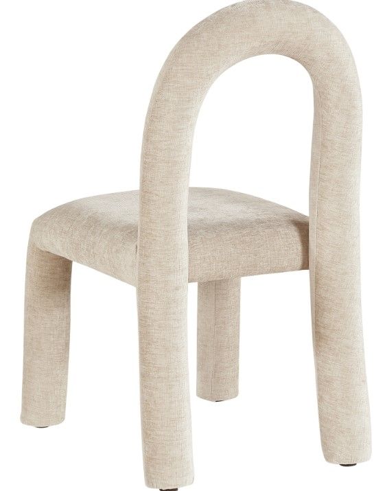 Meridian Furniture Amari Beige Upholstered Dining Chair-4