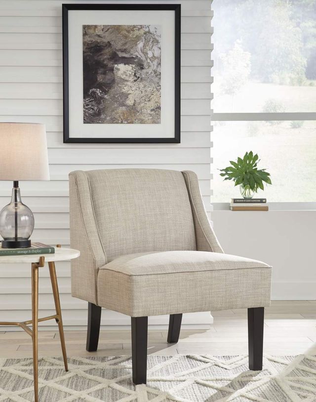 Signature Design by Ashley® Janesley Beige Accent Chair-4