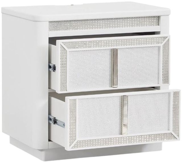 Signature Design by Ashley® Chalanna White Nightstand-3