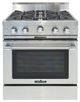 Capital Cooking™ Classic Chef 30" Stainless Steel Open Burner Pro Style Gas Range-0