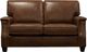 England Furniture Customizable Salem Leather Loveseat with Nailhead Trim-0