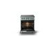 Viking® 5 Series 30" Splash Pro Style Electric Range with Brushed Brass Trim-1