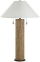 Renwil® Everren Pino Carved Brown Oak Table Lamp-2