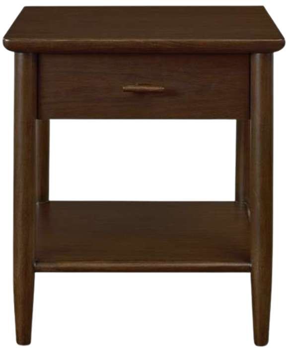 Bassett® Furniture Copenhagen Espresso Bedside Table-1