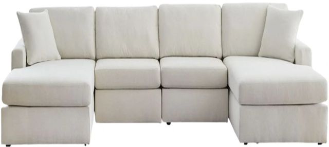 Signature Design by Ashley® Modmax 4-Piece Oyster U-Shape Sectional and Double Chaise-0