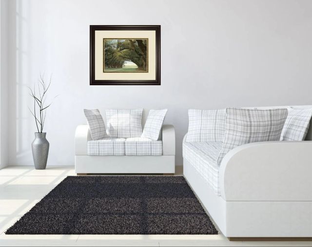 Classy Art Alley Of The Oaks by William Guion Wall Art-2