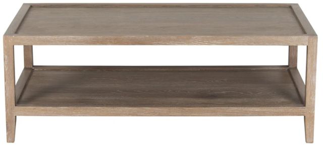 Porter International Designs Lowell Brown Rectangular Coffee Table-1