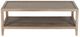 Porter International Designs Lowell Brown Rectangular Coffee Table-1