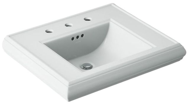 Kohler Memoirs® Ice Grey 8" Pedestal/Console Table Bathroom Sink-0