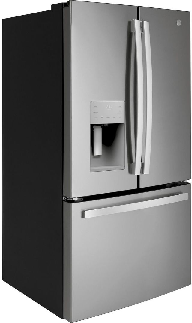 Scratch N' Dent GE® 25.6 Cu. Ft. Fingerprint Resistant Stainless Steel French Door Refrigerator-4