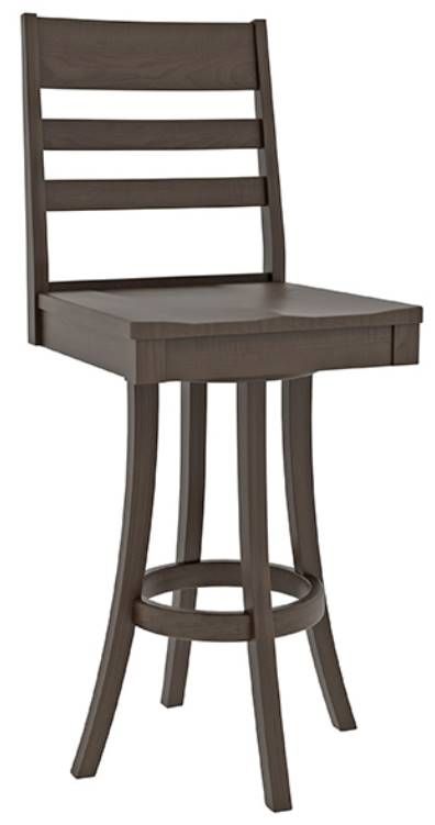 Country View Woodworking Customizable 30" Swivel Bar Chair-0