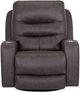 Franklin™ Aspen Duvall Gunmetal Power Swivel Recliner-1