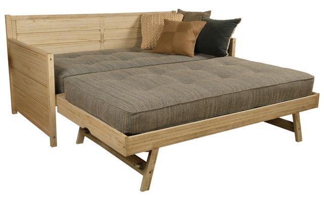 Kodiak Furniture Marisa 42" Taxi Seaport/Weathered White Twin Daybed with Mattress-0