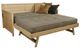 Kodiak Furniture Marisa 42" Taxi Seaport/Weathered White Twin Daybed with Mattress-0
