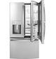 GE Profile™ 36" 22.1 Cu. Ft. Fingerprint Resistant Stainless Steel Counter Depth French Door Refrigerator-3