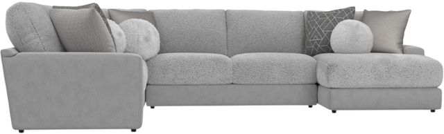 Jackson Furniture Canyon 4-Piece Gray/Platinum/Zinc Right-Arm Facing Sectional-2