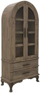 International Furniture Direct Arlette Muted Brown Door Cabinet-0