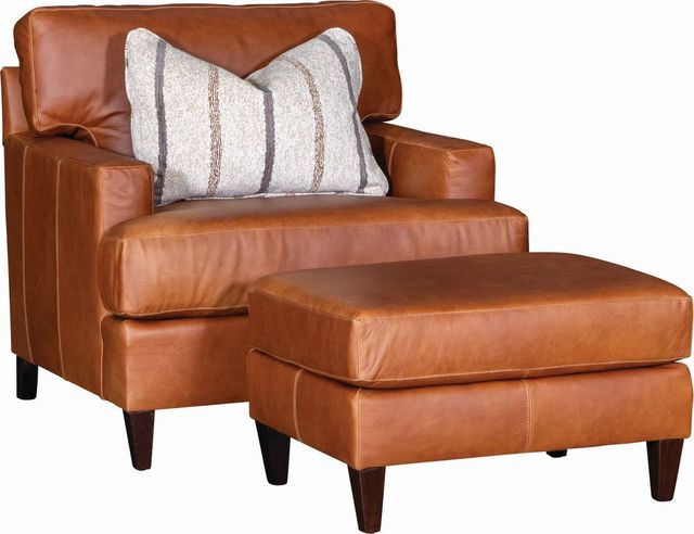 Mayo Customizable 1300L Leather Ottoman-1