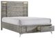 Bernards Aries Gray Queen Panel Storage Bed-0