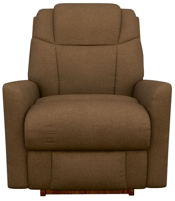 La-Z-Boy® Sparrow Nutmeg Power Rocking Recliner with Headrest-1