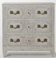 Modern History Somerset Bay Home Carved and Painted Distressed White Bedside Chest-0