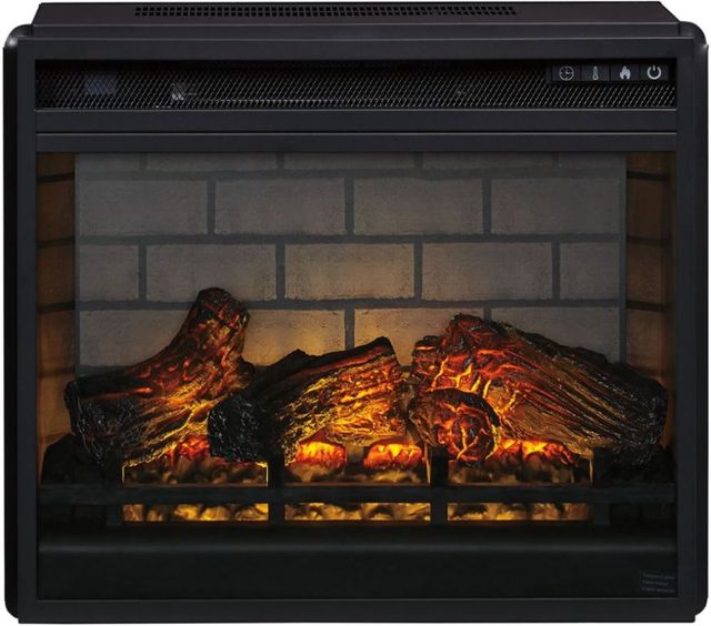 Signature Design by Ashley® Trinell 4-Piece Brown Entertainment Center with Electric Fireplace-3