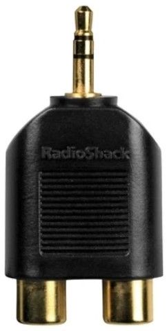 Steren 6.3 MM Stereo Male to Dual RCA Female Audio Adapter-0