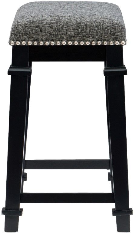 Linon Kennedy Black Counter Stool-3