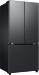 Samsung 33" 17.5 Cu. Ft. Fingerprint Resistant Matte Black Stainless Steel Counter Depth French Door Refrigerator-1