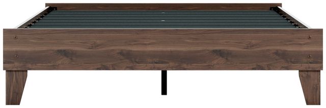 Signature Design by Ashley® Calverson Mocha Queen Platform Bed-2