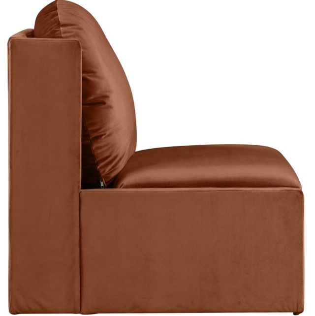 Meridian Furniture Sigma Cognac Upholstered Accent Chair-3